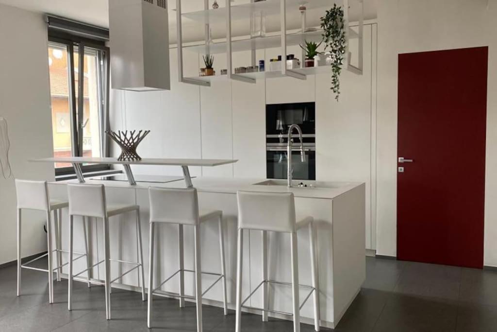 Апартаменты *Luxus393* Metro A 50M, Lingotto Fiere, Ospedali Турин Экстерьер фото